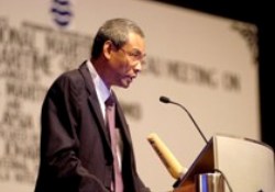 The keynote presentation was given by YDH Tan Sri Musa Hassan